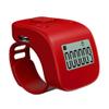 Mini Digital LCD Electronic Finger Ring Hand Tally Counter Rechargable Finger Counter Rechargeable Silent Finger Counter for Prayer Knitting Sports Gift, Red, 3.4X3CM, L22X4T3Y3811ITRDUTJK view 1