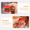 Mini Digital LCD Electronic Finger Ring Hand Tally Counter Rechargable Finger Counter Rechargeable Silent Finger Counter for Prayer Knitting Sports Gift, Red, 3.4X3CM, L22X4T3Y3811ITRDUTJK view 4