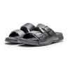 Revs - Lochy - Mens Double Strap Reflexology Massage Sandals, Black US10 view 2