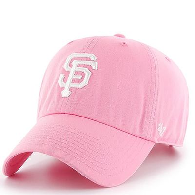 '47 New York Yankees Adjustable Cap Clean Up MLB, Pink, One Size