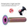 Vbestlife Stem Bolt Screw M6x30mm Alloy Proof Lightweight Compact Headset Bolt Accessory(Colorful) view 4