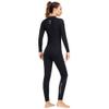 Wet Suits for Men 3MM Neoprene Wetsuit for Women in Cold Water Front Zip Triathlon (Medium, Woman's Black) view 4