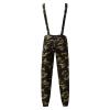 Bib Overalls for Men Denim Relaxed Fit Lightweight Stretch Jean Jumpsuit Classic Camouflage Print Suspender Pants view 4