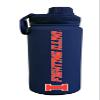 Campus Colors NCAA Stainless Steel Water Bottle - Twist on cap - 24 oz - Carry Clip - Keeps Your Drinks Hot or Cold for Hours (Illinois Fighting Illini - Navy) view 1