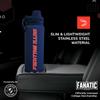 Campus Colors NCAA Stainless Steel Water Bottle - Twist on cap - 24 oz - Carry Clip - Keeps Your Drinks Hot or Cold for Hours (Illinois Fighting Illini - Navy) view 3