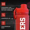 Campus Colors NCAA Stainless Steel Water Bottle - Twist on cap - 24 oz - Carry Clip - Keeps Your Drinks Hot or Cold for Hours (Oklahoma Sooners - Crimson) view 4