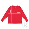 Master Builder - Build Blocks Long Sleeve Youth Shirt (Light Gray - Long Sleeve, X-Large) view 4