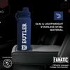 Campus Colors NCAA Stainless Steel Water Bottle - Twist on cap - 24 oz - Carry Clip - Keeps Your Drinks Hot or Cold for Hours (Butler Bulldogs - Navy) view 3