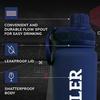 Campus Colors NCAA Stainless Steel Water Bottle - Twist on cap - 24 oz - Carry Clip - Keeps Your Drinks Hot or Cold for Hours (Butler Bulldogs - Navy) view 4