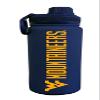 Campus Colors NCAA Stainless Steel Water Bottle - Twist on cap - 24 oz - Carry Clip - Keeps Your Drinks Hot or Cold for Hours (West Virginia Mountaineers - Navy) view 1