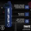 Campus Colors NCAA Stainless Steel Water Bottle - Twist on cap - 24 oz - Carry Clip - Keeps Your Drinks Hot or Cold for Hours (Penn State Nittany Lions - Navy) view 2