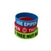Tree Nut Allergy Silicone Medical Bracelets Size XS 7" (Lot of 3) view 1
