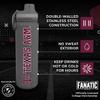 Campus Colors NCAA Stainless Steel Water Bottle - Twist on cap - 24 oz - Carry Clip - Keeps Your Drinks Hot or Cold for Hours (Texas A&M Aggies - Sport Gray) view 2