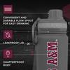 Campus Colors NCAA Stainless Steel Water Bottle - Twist on cap - 24 oz - Carry Clip - Keeps Your Drinks Hot or Cold for Hours (Texas A&M Aggies - Sport Gray) view 4