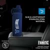 Campus Colors NCAA Stainless Steel Water Bottle - Twist on cap - 24 oz - Carry Clip - Keeps Your Drinks Hot or Cold for Hours (Villanova Wildcats - Navy) view 3