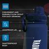 Campus Colors NCAA Stainless Steel Water Bottle - Twist on cap - 24 oz - Carry Clip - Keeps Your Drinks Hot or Cold for Hours (Villanova Wildcats - Navy) view 4
