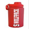 Campus Colors NCAA Stainless Steel Water Bottle - Twist on cap - 24 oz - Carry Clip - Keeps Your Drinks Hot or Cold for Hours (NC State Wolfpack - Red) view 1