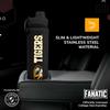 Campus Colors NCAA Stainless Steel Water Bottle - Twist on cap - 24 oz - Carry Clip - Keeps Your Drinks Hot or Cold for Hours (Missouri Tigers - Black) view 3