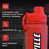 Campus Colors NCAA Stainless Steel Water Bottle - Twist on cap - 24 oz - Carry Clip - Keeps Your Drinks Hot or Cold for Hours (Louisville Cardinals - Red) view 4
