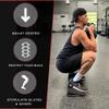 Wolf Strength Squat Wedge Block  Heel Elevated Slant Board for Squats, One-Piece Durable Workout Wedge and Weight Lifting Ramp for Improved Strength, Non-Slip Angled Incline Platform for Mobility view 4