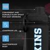 Campus Colors NCAA Stainless Steel Water Bottle - Twist on cap - 24 oz - Carry Clip - Keeps Your Drinks Hot or Cold for Hours (Johns Hopkins Blue Jays - Black) view 4