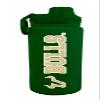 Campus Colors NCAA Stainless Steel Water Bottle - Twist on cap - 24 oz - Carry Clip - Keeps Your Drinks Hot or Cold for Hours (USF Bulls - Green) view 1