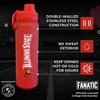 Campus Colors NCAA Stainless Steel Water Bottle - Twist on cap - 24 oz - Carry Clip - Keeps Your Drinks Hot or Cold for Hours (Illinois State Redbirds - Red) view 2
