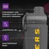 Campus Colors NCAA Stainless Steel Water Bottle - Twist on cap - 24 oz - Carry Clip - Keeps Your Drinks Hot or Cold for Hours (LSU Tigers - Sport Gray) view 4