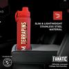 Campus Colors NCAA Stainless Steel Water Bottle - Twist on cap - 24 oz - Carry Clip - Keeps Your Drinks Hot or Cold for Hours (Maryland Terrapins - Red) view 3