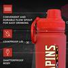 Campus Colors NCAA Stainless Steel Water Bottle - Twist on cap - 24 oz - Carry Clip - Keeps Your Drinks Hot or Cold for Hours (Maryland Terrapins - Red) view 4