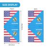 American Oklahoma Flag Neck Gaiter Face Mask, Sun Dust Protection Neck Wraps Balaclava, Reusable Masks Scarf Bandana Multicolor view 2