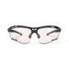RUDY PROJECT Propulse Sport Sunglasses for Running, Cycling, Pickleball, Golf and any Outdoor Activity Propulse Matte Black Frame with ImpactX Photochromic 2 Red Lenses view 1