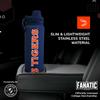 Campus Colors NCAA Stainless Steel Water Bottle - Twist on cap - 24 oz - Carry Clip - Keeps Your Drinks Hot or Cold for Hours (Auburn Tigers - Navy) view 3