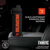 Campus Colors NCAA Stainless Steel Water Bottle - Twist on cap - 24 oz - Carry Clip - Keeps Your Drinks Hot or Cold for Hours (Oregon State Beavers - Black) view 3