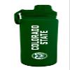 Campus Colors NCAA Stainless Steel Water Bottle - Twist on cap - 24 oz - Carry Clip - Keeps Your Drinks Hot or Cold for Hours (Colorado State Rams - Green) view 1