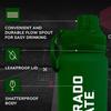 Campus Colors NCAA Stainless Steel Water Bottle - Twist on cap - 24 oz - Carry Clip - Keeps Your Drinks Hot or Cold for Hours (Colorado State Rams - Green) view 4