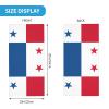 Flag of Panama Neck Gaiter Face Mask Reusable, Cloth Face Masks Bandana Balaclava Cover Scarf Shield Multicolor view 2
