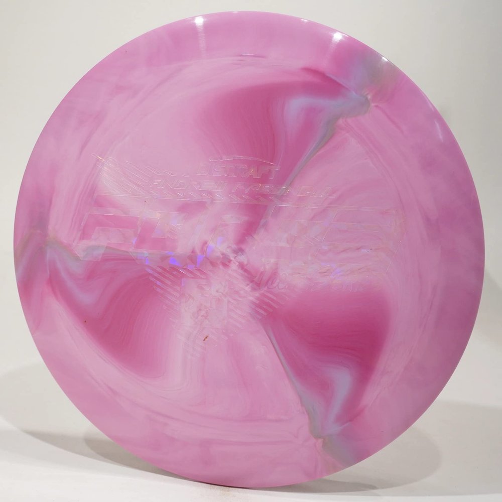 Discraft Andrew Presnell Force 2022 Tour Series (ESP) Distance Driver Golf Disc, Pick Your Disc Pinkish Swirly 173-174 Grams