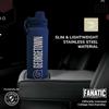 Campus Colors NCAA Stainless Steel Water Bottle - Twist on cap - 24 oz - Carry Clip - Keeps Your Drinks Hot or Cold for Hours (Georgetown Hoyas - Navy) view 3