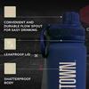 Campus Colors NCAA Stainless Steel Water Bottle - Twist on cap - 24 oz - Carry Clip - Keeps Your Drinks Hot or Cold for Hours (Georgetown Hoyas - Navy) view 4
