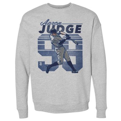 500 LEVEL Aaron Judge Sweatshirt (Crew Sweatshirt, XX-Large, Heather Gray) - Aaron Judge Retro B