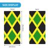 Jamaican Flag Neck Gaiter Face Mask Reusable, Cloth Face Masks Bandana Balaclava Cover Scarf Shield Multicolor view 2