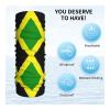 Jamaican Flag Neck Gaiter Face Mask Reusable, Cloth Face Masks Bandana Balaclava Cover Scarf Shield Multicolor view 4