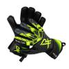 Rectrix Bold Goalkeeper Gloves - Fingersave Protection - German Latex - Negative Cut - Youth & Adult Sizes - for Soccer (Yellow, 8) view 2