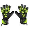 Rectrix Bold Goalkeeper Gloves - Fingersave Protection - German Latex - Negative Cut - Youth & Adult Sizes - for Soccer (Yellow, 8) view 3