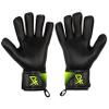 Rectrix Bold Goalkeeper Gloves - Fingersave Protection - German Latex - Negative Cut - Youth & Adult Sizes - for Soccer (Yellow, 8) view 4