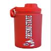Campus Colors NCAA Stainless Steel Water Bottle - Twist on cap - 24 oz - Carry Clip - Keeps Your Drinks Hot or Cold for Hours (Fresno State Bulldogs - Red) view 1