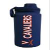 Campus Colors NCAA Stainless Steel Water Bottle - Twist on cap - 24 oz - Carry Clip - Keeps Your Drinks Hot or Cold for Hours (Virginia Cavaliers - Navy) view 1