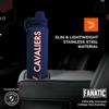 Campus Colors NCAA Stainless Steel Water Bottle - Twist on cap - 24 oz - Carry Clip - Keeps Your Drinks Hot or Cold for Hours (Virginia Cavaliers - Navy) view 3