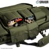 Savior Equipment Specialist Series Tactical Double Long Gun Bag Case Backpack 4 Pistol Handgun Storage, Lockable Zippers, Padded Drag Handles, w/Adjustable Shoulder Strap, 36 Inch Olive Drab Green view 4